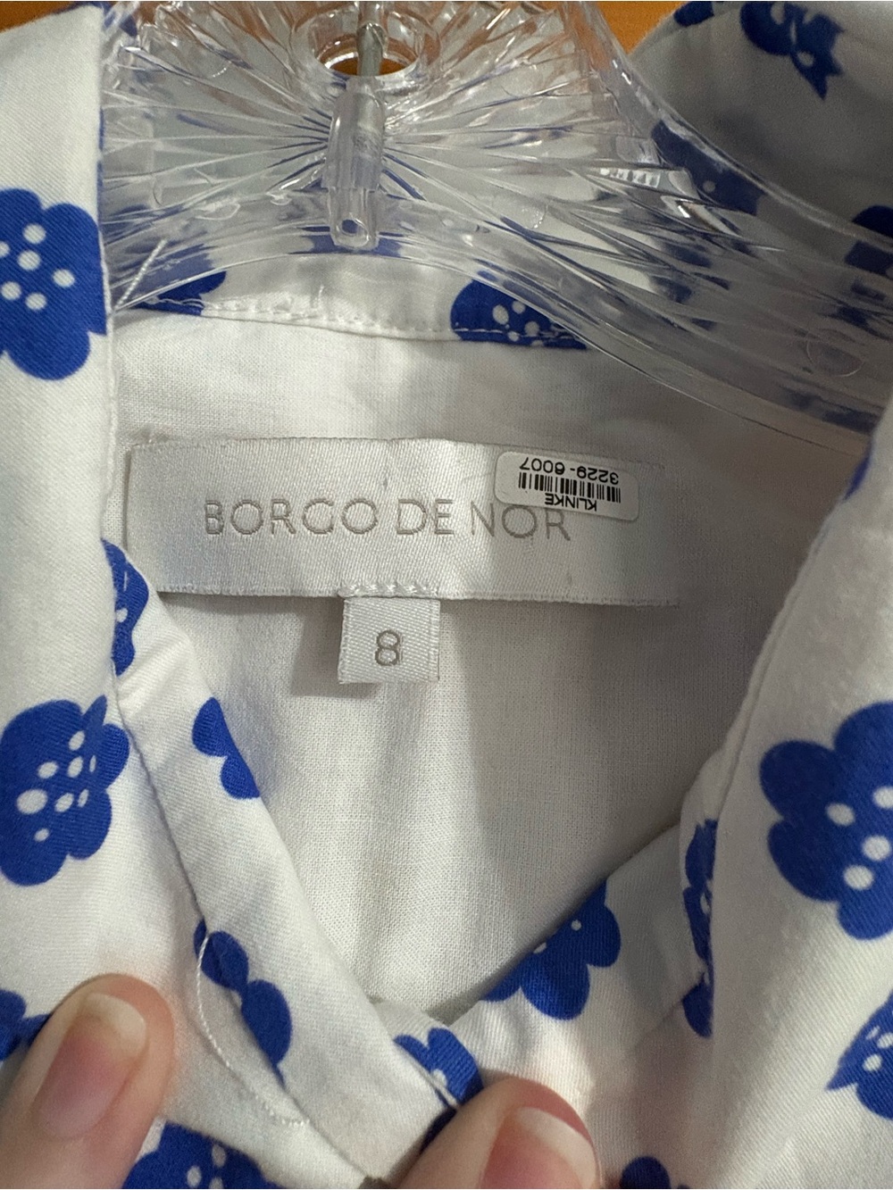 Borgo De Nor Paloma Cotton Maxi Dress EU8 - Picture 6 of 11